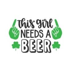 this girl needs a beer