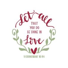 1 corinthians 16:14