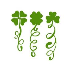 st patrick's leaves 1