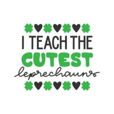 i teach the cutest leprechauns