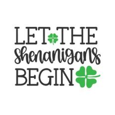 let the shenanigans begin