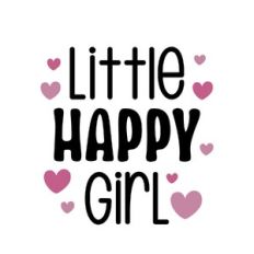 little happy girl