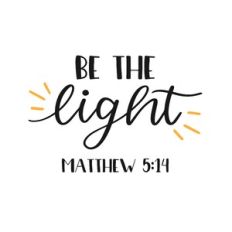 be light matc1690:c1734hew 5:14
