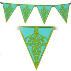 bunting border ornaments