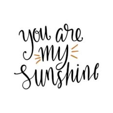 you are my sunshine