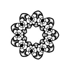 monogram frame
