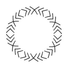 monogram frame
