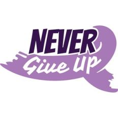 never give up