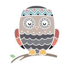 colorful owl