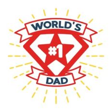 world's #1 dad