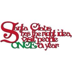 santa right idea phrase