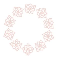 monogram frame