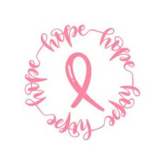 hope monogram frame
