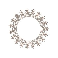 monogram frame