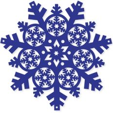 snowflake doily/ornament