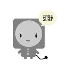 it's time to sleep