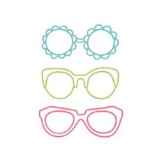 sunglasses outline