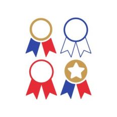 4th of july badges