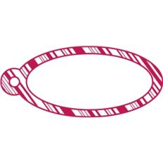 candy stripe tag