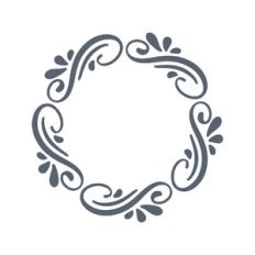 black wreath