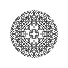 floral mandala