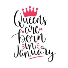 queens are born in january