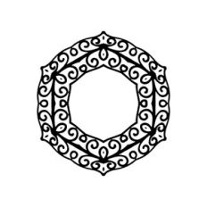 monogram frame