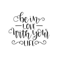 be in love