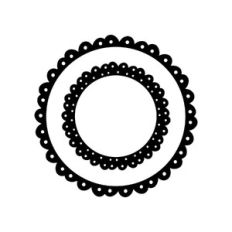2 monogram frames