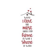 what i love most about my home is who i share it with