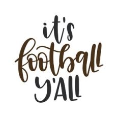 it's football y'all