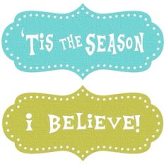 christmas labels
