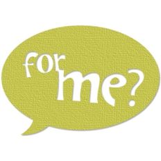 for me speech bubble