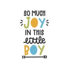 so much joy in this little boy