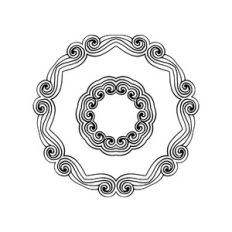 monogram frame