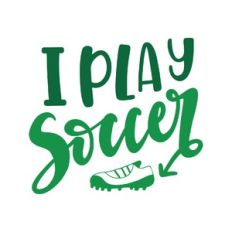 i play soccer