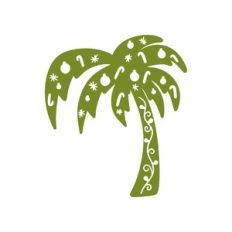 christmas palm tree