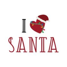 i love santa