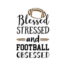 blessed stressed and football obsessed