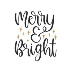 merry and bright