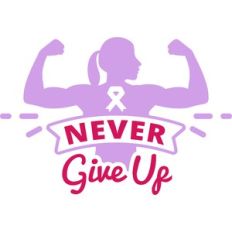 never give up