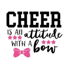 attitude with a bow