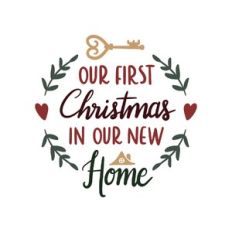 our first christmas in our new home