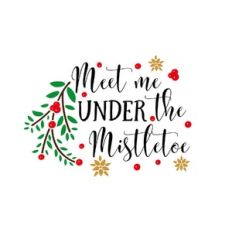 meet me under the mistletoe