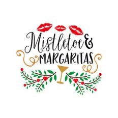 mistletoe and margaritas