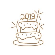 new year cake