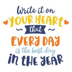 write it on your heart