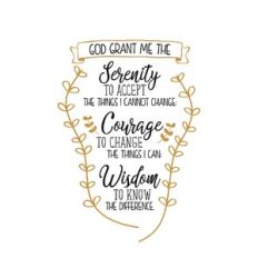 serenity prayer