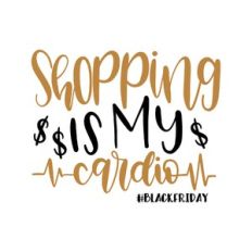 shopping is my cardio