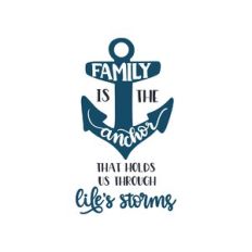 family is the anchor
